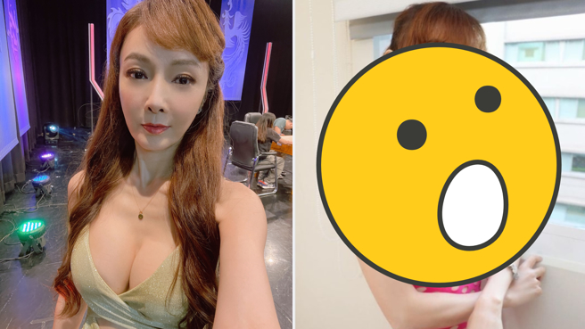 胡文英大胆穿搭，吸引许多铁粉支持。（图／翻摄自胡文英  脸书）