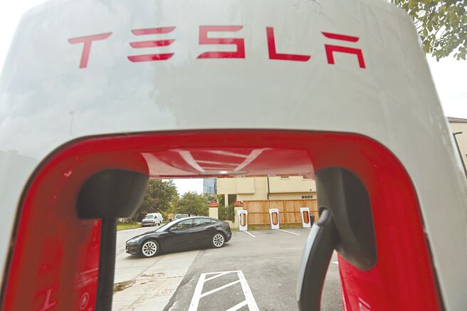 彭博社調查分析師們預期，今年第3季，特斯拉全球交付量可能約為46.39萬輛，同比增長約7%。圖／美聯社