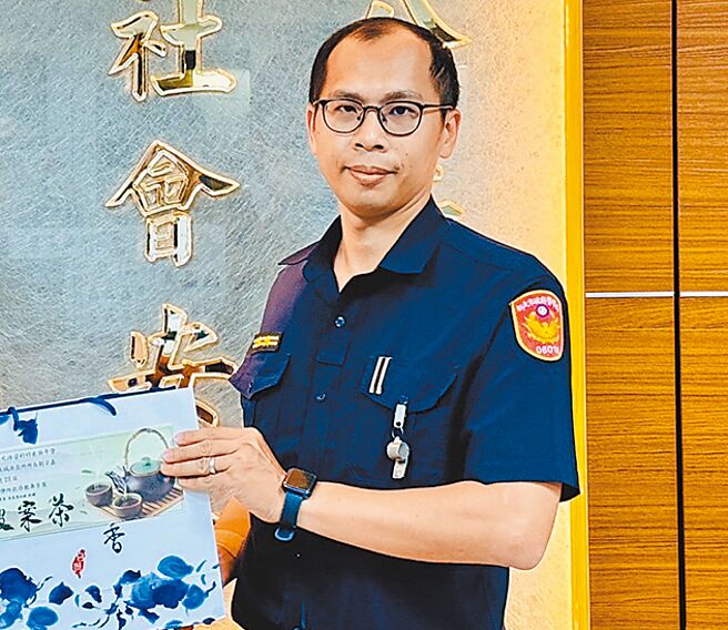 殉职警官刘宗鑫。（土城警分局提供）