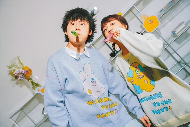 niko and… TAIPEI旗舰店7周年，与艺术家KINGJUN推出联名系列。（niko and… 提供）