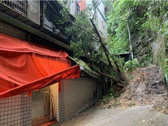 山陀兒夾帶豪雨基隆多處坍方 邊坡監測將列入議程討論