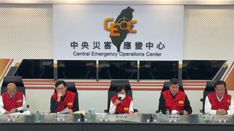 山陀兒轉輕颱暴風圈縮小 中央災害應變中心呼籲：勿掉以輕心