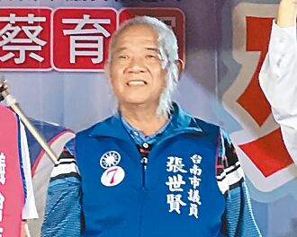 台南市議員張世賢病逝 享年72歲