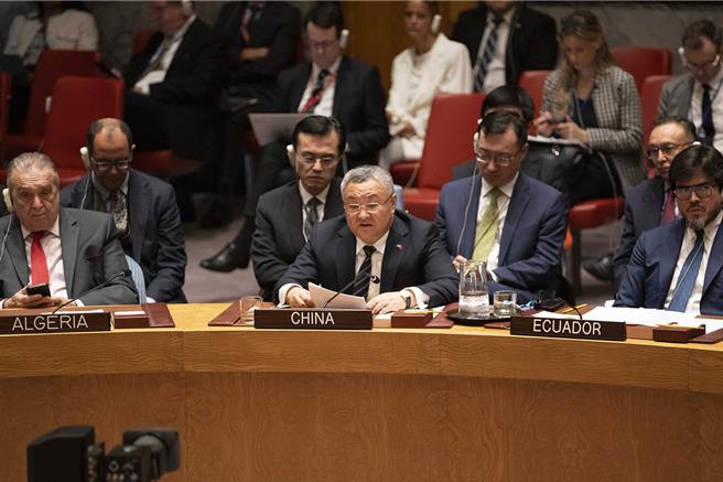 中东全面战争一触即发，陆提迦萨立即停火等四个「必须」。（大陆常驻联合国代表团）