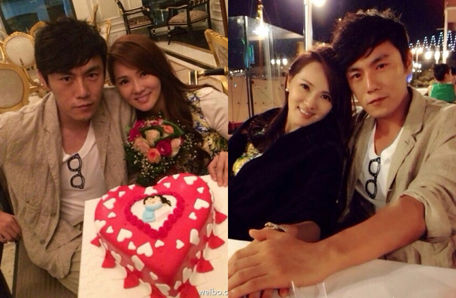 秦昊、伊能静2015年结婚。（图／翻摄自伊能静微博）