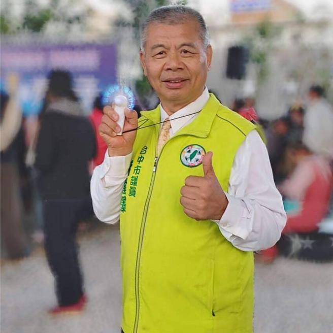 市议会党团总召萧隆泽表示，若为了台湾好，不排除任何一位好朋友。（萧隆泽提供／陈淑娥台中传真）