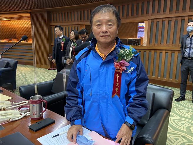 国民党籍宜兰县议员李茂丰今（3日）傍晚因肝癌病逝，享寿67岁。（资料照片/吴佩蓉摄）