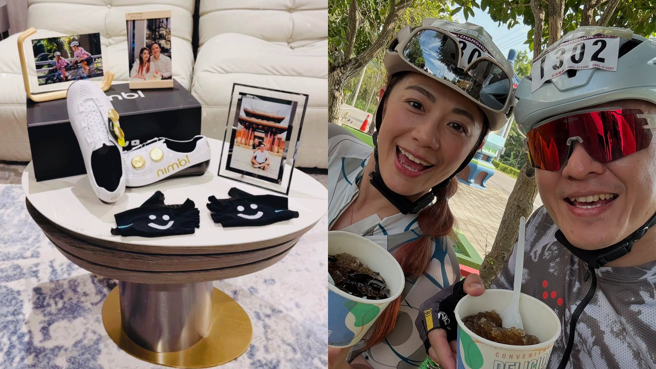 柯以柔晒出男友送的生日礼物。（图／翻摄自柯以柔 IG）