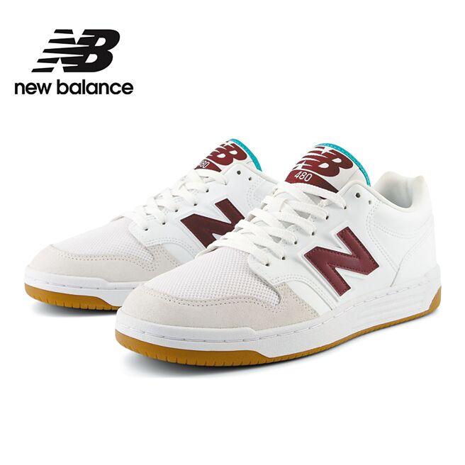 虾皮购物「10.10品牌周年庆」New Balance復古鞋480，优惠价1699元。（虾皮购物提供）