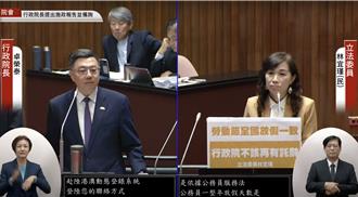 藍綠立委關心「假」議題   卓榮泰被綠委酸：看來院長沒有掌握