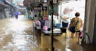 水淹金山！日雨量「逾600毫米」破表 鄭明典貼2圖曝元凶