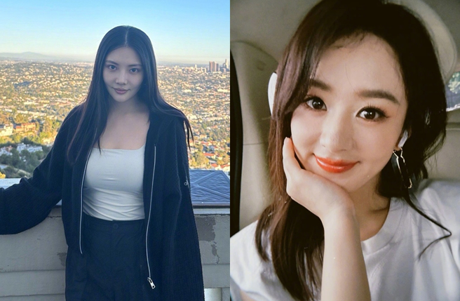 徐冬冬分享赵丽颖私下性格。（图／翻摄自徐冬冬、赵丽颖微博）