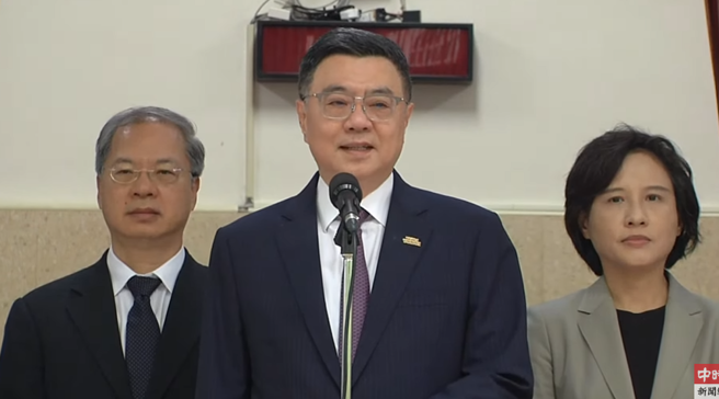 行政院长卓荣泰。（取自直播）