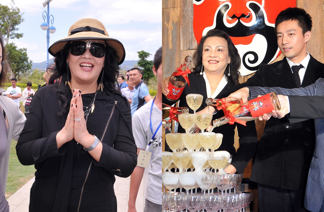 张兰先前多次为了汪小菲亲上火线回应。（图／中时资料照）