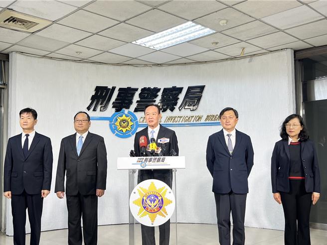 刑事局长周幼伟表示，将持续打击依托咪酯类毒品。（翻摄照片／林郁平台北传真）