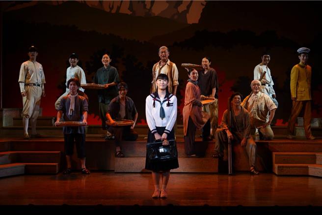 日本爱媛县少爷剧场创作《KANO》音乐剧，台日演员共同演出。（少爷剧场提供／廖素慧嘉市传真）