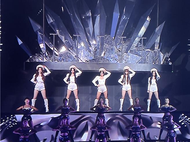 (G)I-DLE首度站上台北小巨蛋开唱。（读者提供）