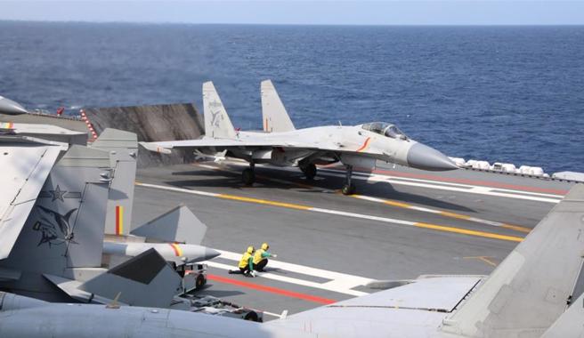 海军司令唐华近日接受杂志《经济学人》（The Economist）访问，形容共军在赖清德政府上台后，实施「蟒蛇战略」来施压台湾，共军已准备好「只要愿意随时封锁台湾」。（示意图，新华社）