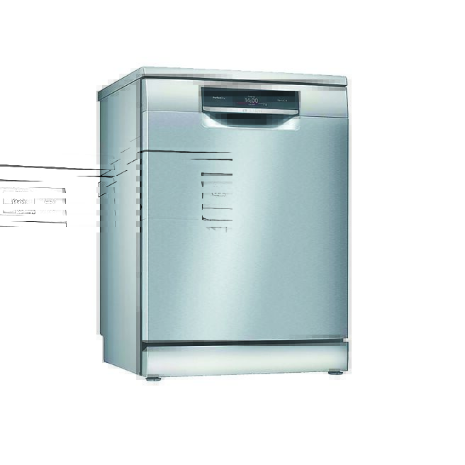 新光三越周年庆首日热卖夯品，BOSCH 8系列沸石洗碗机，特价6万9000元，81折，台中中港店限量。（新光三越提供）