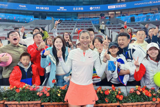 中國網球賽》不敵巴黎奧運金牌 詹皓晴連兩年亞軍