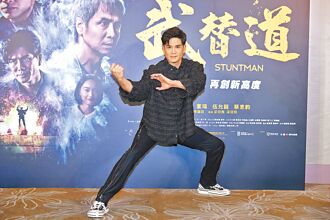 伍允龍拍打戲磨掉一塊肉