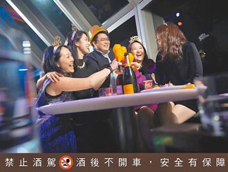 跨年景观房开订 躺看101、淡水河烟火