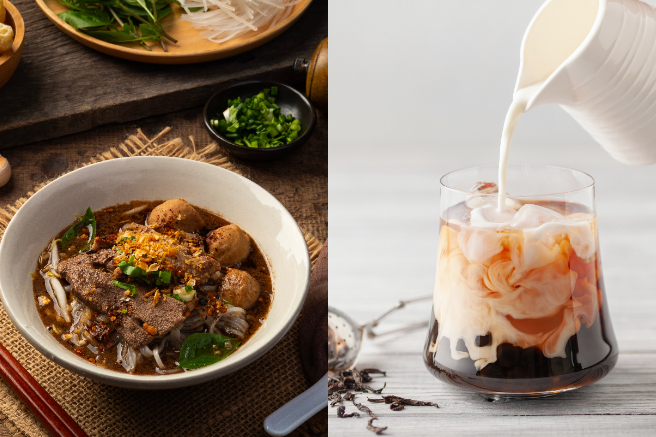 越南有一家店贩卖台式珍珠奶茶口味牛肉麵。（示意图：shutterstock／达志）