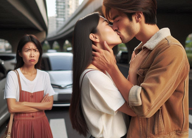 台中市一名人妻小美（化名）控告其警察老公阿德（化名）及小三阿芳（化名）兩人婚外情。（示意圖、與本案無關／AI生成）