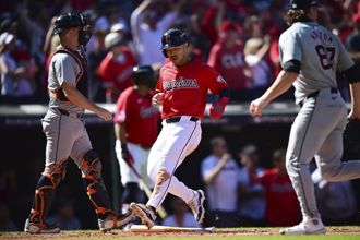 MLB》守護者G1痛毆老虎 「開賽連打5分」美聯季後賽首見