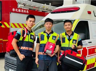 彰化消防局3人組「誠心守護隊」 勇奪救護大賽全國第3名