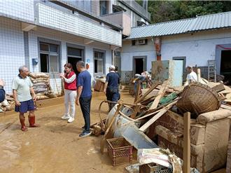 橫山國小緊急撤離、土石流沖擊民宅！三芝居民持續重建