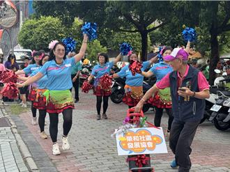烏日5社區大旗艦計畫成果發表 居民踩街歡慶