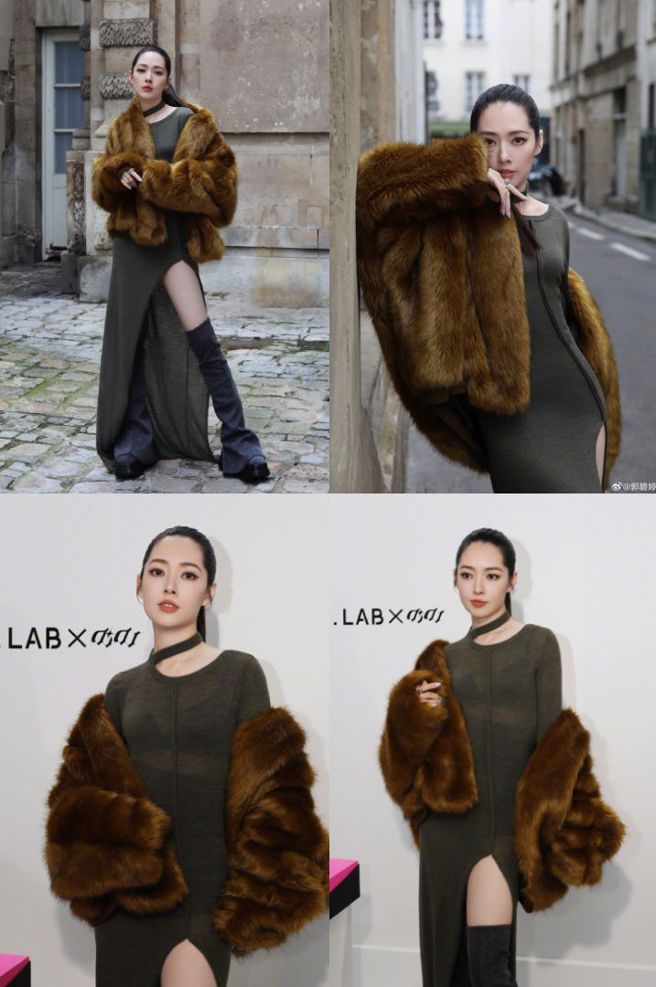 郭碧婷受邀到巴黎参加时装周。（图／翻摄自微博）