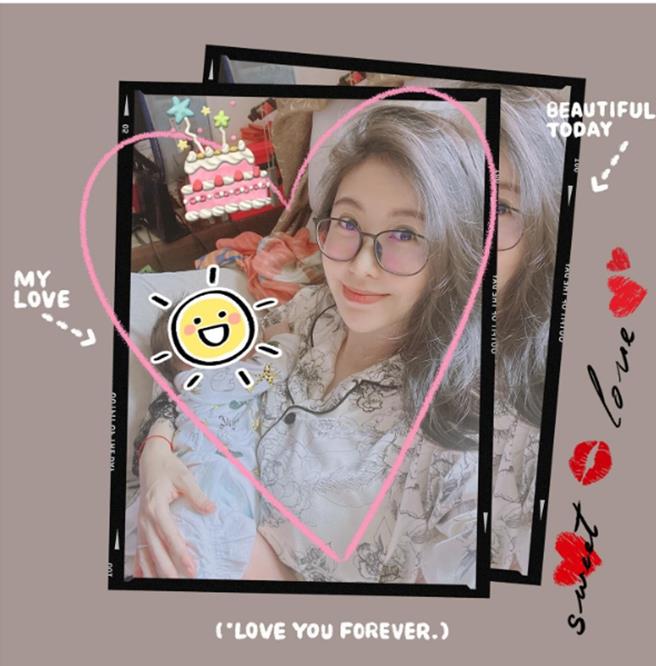 恺乐上月分享生子喜悦。（图／翻摄自 IG @butterfly092288）