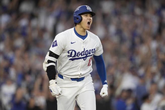 道奇隊大谷翔平。（美聯社）