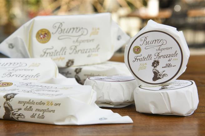 柏札萊（Brazzale）柏札萊84％無鹽發酵奶油。（巧舜企業提供）