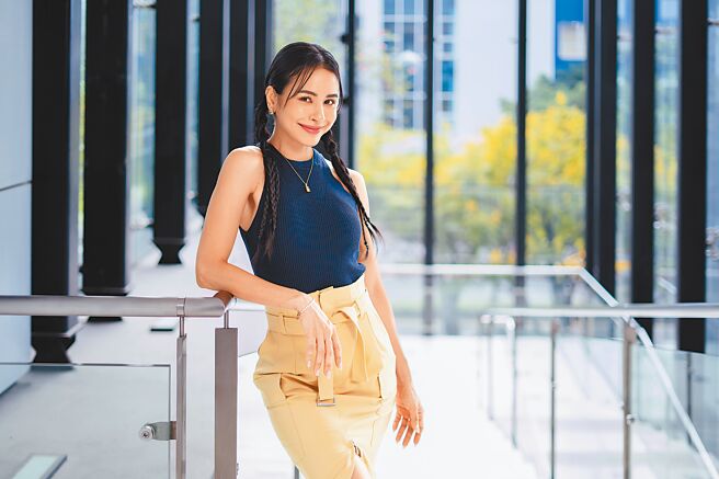 雷艾美出道10年，今年以《上山下海过一夜》首度入围金钟奖。（罗永铭摄）