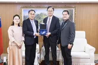 張善政接見北美台商  盼加深與姊妹市達拉斯郡交流