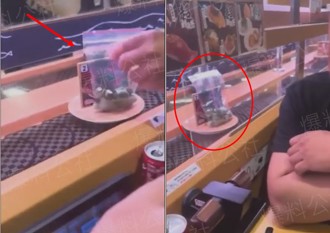 壽司店遭惡搞！刺青男轉盤上放檳榔「網友怒了」