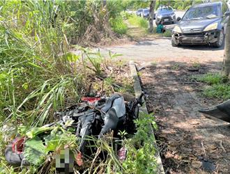 东华大学男学生骑机车出车祸  颅内出血、骨折伤重不治