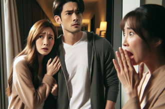 丈母娘见女婿带女人 电梯内动手骂「肖查某、三八机」