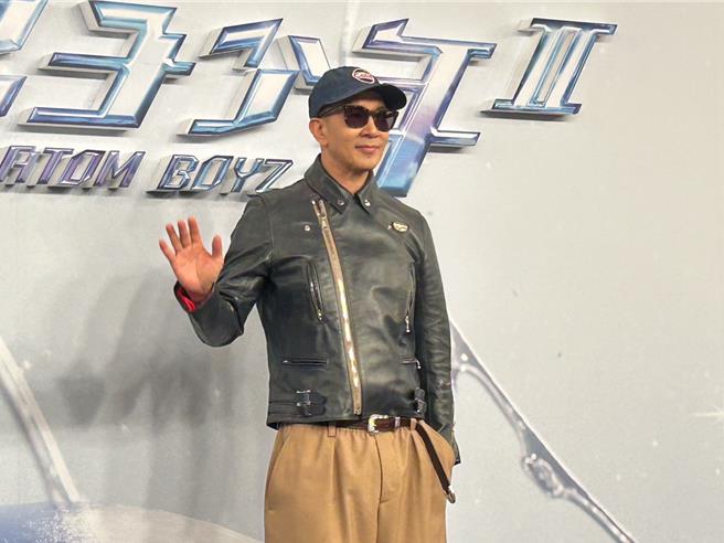 具俊晔7日出席《原子少年2》录影。（谢采恩摄）