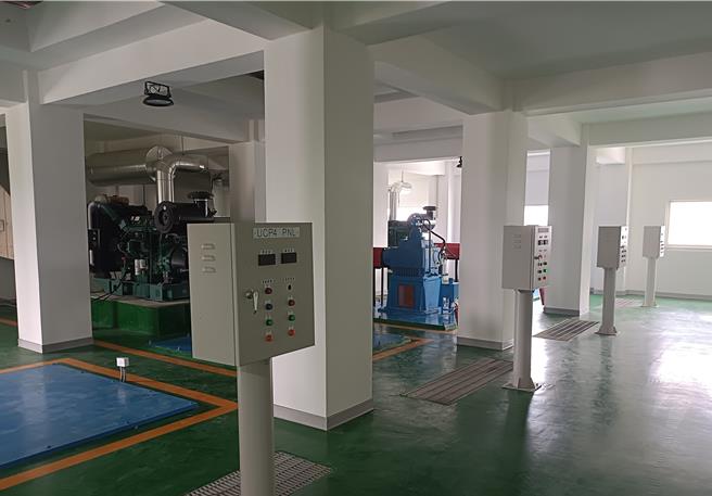 台南市柳營區「八老爺抽水站」是當地重要的防洪設施，未來抽水機組將增加到8cms，等於每秒可抽排8公噸的雨水。（台南市政府水利局提供／張毓翎台南傳真）