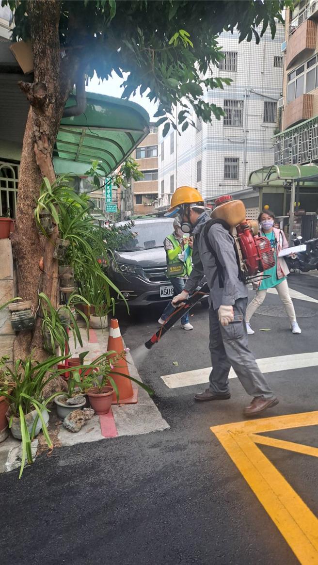 台北市卫生局7日公布市内第2例本土登革热确诊。（台北市卫生局提供）