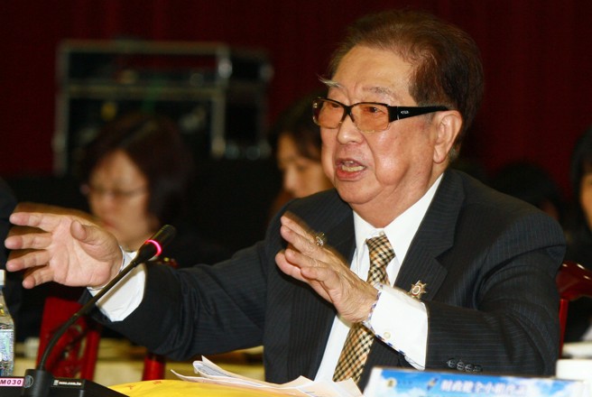 台湾股市资深人物阿土伯（李金土）惊传因病辞世，享年90岁。（中时资料照）