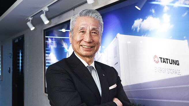 王光祥希望外界关注大同重电本业，不要把大同当作资产股。图／顏谦隆