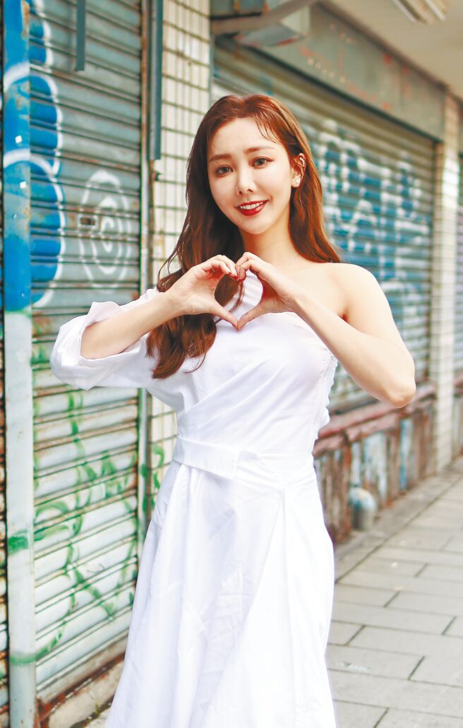 楊婷婭6日出席公益活動。（心動藝能提供）