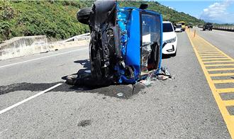 又是台東這路段！婦人「撞破擋風玻璃」半身卡車外 傷重送醫不治