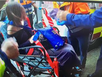 妹子下车突「脸着地」溅血 北市公车怪男恐怖恶行曝光