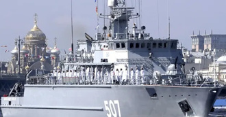 俄羅斯駐加里寧格勒的掃雷艦 遭烏克蘭特工破壞